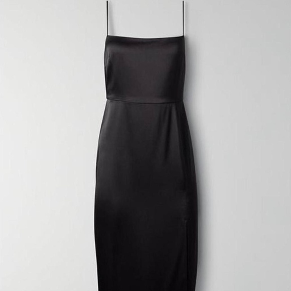 Aritzia Dresses & Skirts - Aritzia Babaton Atrium Satin Dress, Size 08